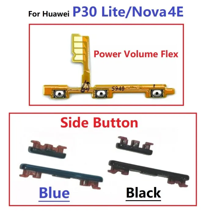 For%20P30%20Lite%20Power%20on%20/%20off%20Switch%20Button%20Side%20Volume%20Up%20Down%20Buttons%20Flex%20Cable%20Replacement%20For%20Nova%204E%20-%20Image%202