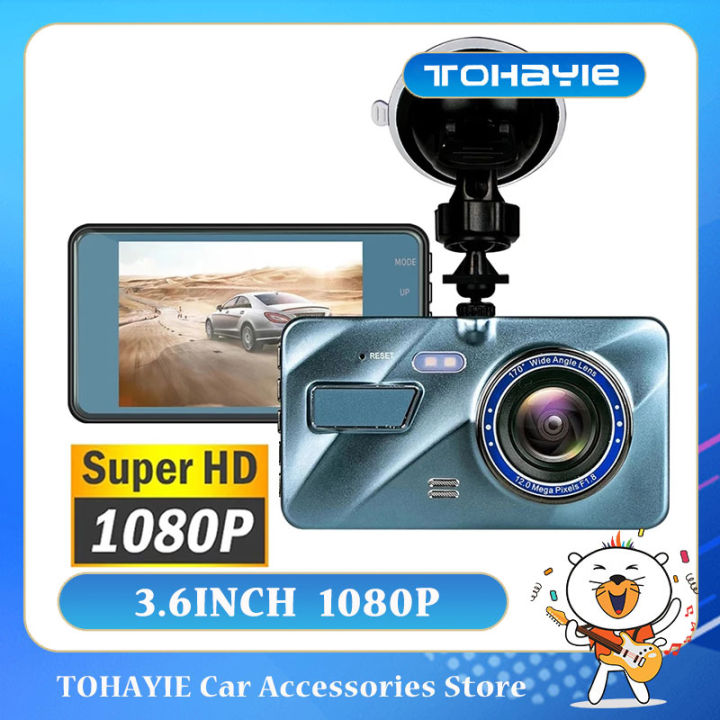 TOHAYIE%20J16%20Car%20DVR%20Video%20Recorder%20Dash%20Camera%201080P%20Single%20Lens%203.6%20Full%20HD%20G%20Sensor%20Portable%20Cycle%20Recording%20Dash%20Cam%20Dashcam%20(with%208G%20TF%20Card)%20-%20Image%202