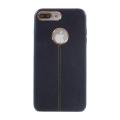 Vorson Leather Coated Protector Case for iPhone 7 Plus - Dark Blue. 