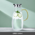 1 pcs BOROSILICATE PITCHER, , 2000 ML golden Heat resistant.