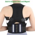 Back Brace Posture Corrector Lumbar Straightener Waist Coluna Postura Vest Correct Corset Shoulder Support Belt for Men Women.