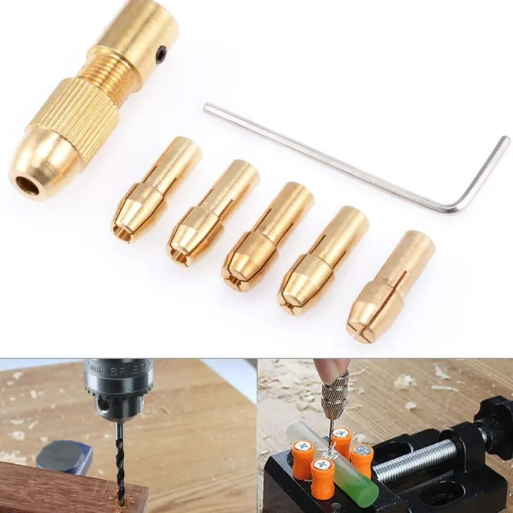 3.17mm%20Mini%20Drill%20Chucks%20Set%205%20In%201%20Electric%20Motor%203.17mm%20Shaft%20Hole%20Micro%20Clamp%20Socket%20Adapter%20With%201Pcs%20Wrench%20&%20Gold%200.5mm%201mm%201.5mm%202mm%202.5mm%203mm%20Drill%20Bit%20Gauge%20Drill%20Chuck%20DIY%20Drill%20Machine%20Parts%20-%20Image%205