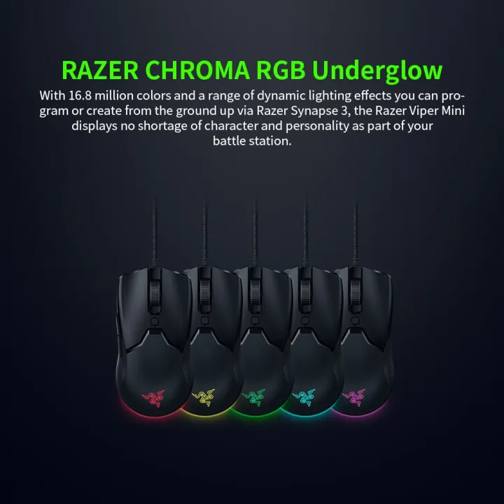 Razer%20Viper%20Mini%20Gaming%20Mouse%208500DPI%20Optical%20Sensor%20Chroma%20RGB%20Wired%20Mouse%2061g%20Lightweight%20Mouse%20SPEEDFLEX%20Cable%20Mice%20for%20gamer%20-%20Image%205
