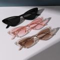 3 Pairs Per Set Small Cat Eye Sunglasses Women Cute Skinny Cat Eye Eyewear Retro Vintage Narrow Cateye Sunglasses Set.