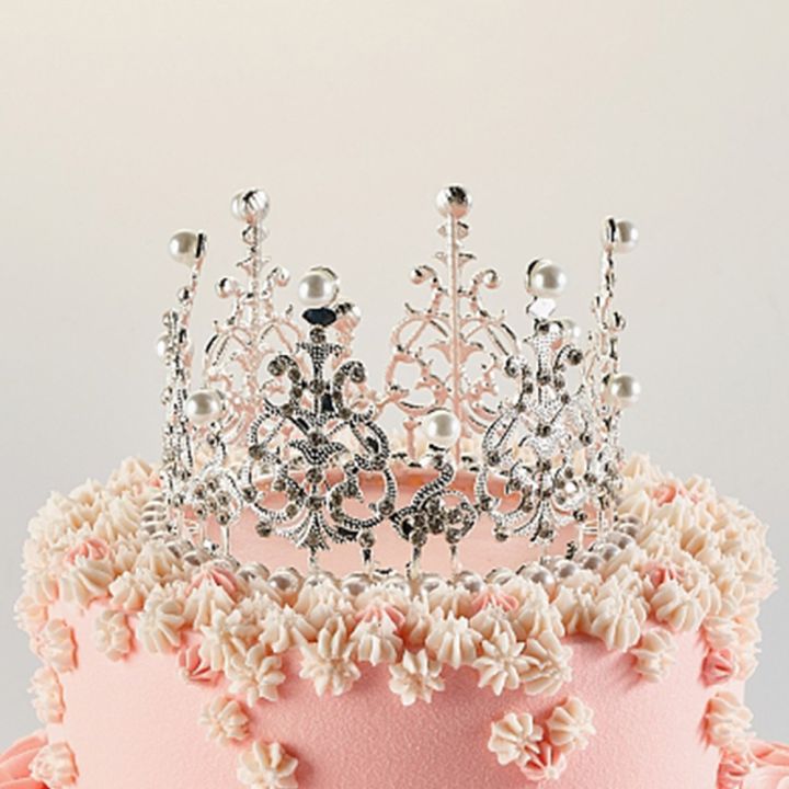 Mini%20Crown%20for%20Kids%20Birthday%20Baby%20Shower%20Party%20Cake%20Topper%20Baking%20Decor%20Elegant%20Pearl%20Crystal%20Crown%20DIY%20Baking%20Cake%20Topper%20Decoration%20Hair%20Ornaments%20-%20Image%204