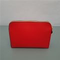 Estee Lauder 2020 Autumn Bee Red PU Cosmetic Bag Travel Carrying Makeup Storage Handbag. 
