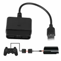 For PS2 to PS3 Controller Adapter PlayStation 2 to USB Cable for PC PlayStation3 - 310573106. 
