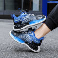 Boy's shoes 2023 Autumn New Children Running Sneaker Middle and Big Boys Rotating Button Basketball Shoes. 