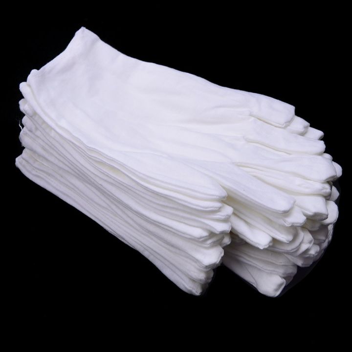 12%20Pairs%20White%20Cotton%20Gloves%20For%20Dry%20Hands%20Moisturizing%20Eczema%20Inspection%20Work%20Gloves%20Washable%20Stretchable%20Cloth%20Gloves%20-%20Image%202