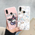 Phone Case for Xiaomi Redmi Note 7 7S Pro Back Cover Girl for redmi note 7 Anti-drop Kuromi Melody Cinnamoroll Silicone Cases.