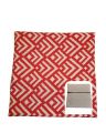 Exclusive block print cushion/ mosquite net cover -multicolor.