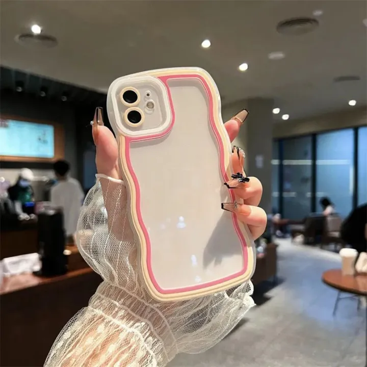 Case%20For%20OPPO%20A71%20A74%20A95%20A76%20A96%20A83%20A52%20A72%20A92%20A5%202020%20A9%202020%20A93%20Cover%20Candy%20Bumper%20Transparent%20Phone%20Case%20Soft%20Wavy%20Lines%20-%20Image%203