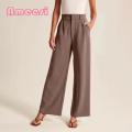 Ladies Pants Wri le-free Women Work Business Casual Pants.