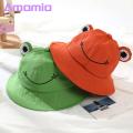 Amamia Fisherman Hat Wide Brim Cute Frog.
