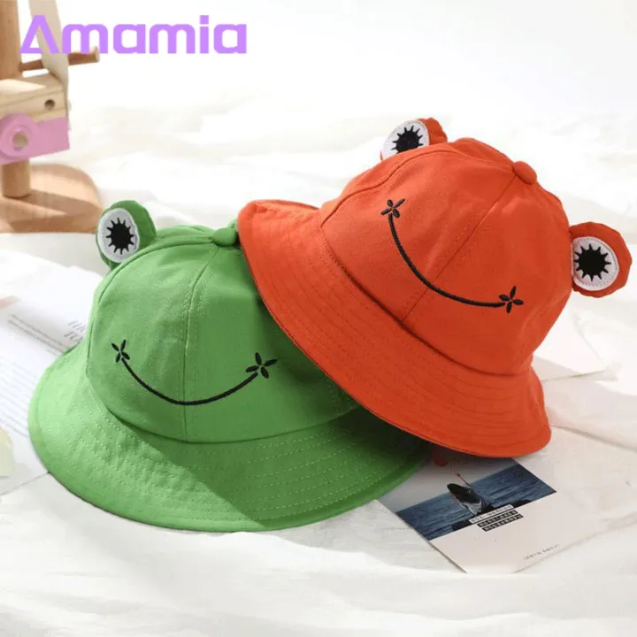 Amamia%20Fisherman%20Hat%20Wide%20Brim%20Cute%20Frog%20-%20Image%204