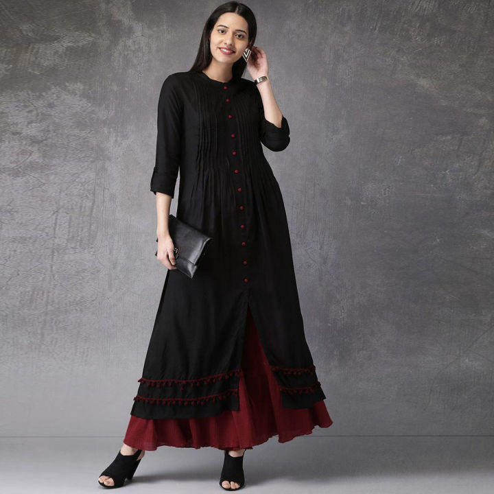 Black%20Linen%20Kurti%20Stylish%20Traditional%20Wear%20for%20Women%20Top%20Rated%20Item%20Limited%20Stock%20Offer%20-%20Image%204
