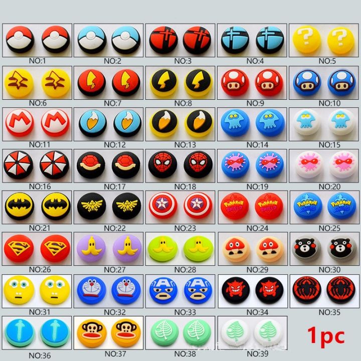 1pc%20Paw%20Claw%20Thumb%20Stick%20Grip%20Cap%20Nintendo%20Switch/Switch%20OLED%20Joy-con%20Handle%20Button%20Cap%20Pokemon%20Contra%20Silicone%20Cap%201piece%20-%20Image%202