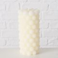 Bubbles Pillar Candle M Height ± 14 cm or 5.511 inch.