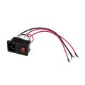 3D Printer Accessories Power Switch Socket Module 220V/110V 10A with Fuse. 