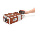 Portable DIY Mini Cardboard Phone Projector Can Project a Video/Movie 2.0 Phone Projector. 