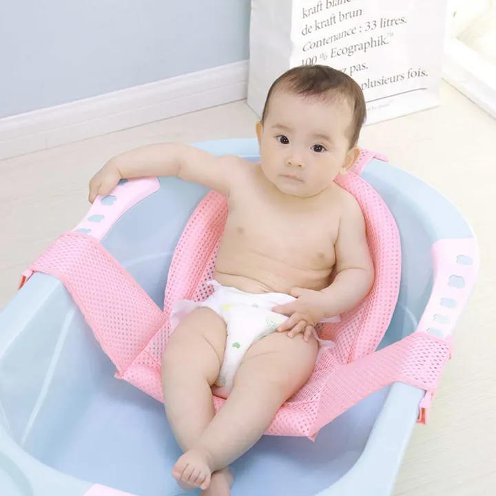 Baby%20Foldable%20Bath%20Tub%20Pad%20Adjustable%20Comfortable%20Non-Slip%20Baby%20Bath%20Seat%20Infant%20Safety%20Shower%20Antiskid%20Cushion%20Plastic%20Net%20Mat%20Baby%20Shower%20Net%20Bathtub%20Sit%20Up%20Mesh%20for%20Newborn%20-%20Image%204