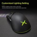 Delux M800 RGB 2.4Ghz Wireless Gaming Mouse Dual Mode 16000 DPI Lightweight Ergonomic 1000Hz Mice with Soft rope Cable. 