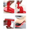 Attachable Armrest Pad Desk Computer Table Arm Mouse Bracket Wrist Support Frame 180° Rotating Wrist Mouse Pad Desktop Pad. 