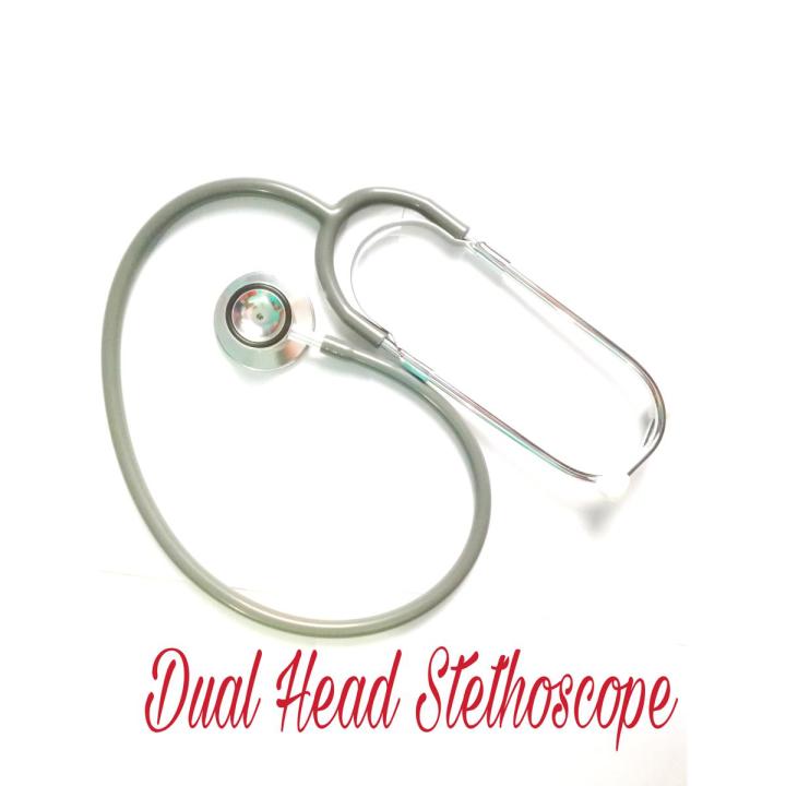 Dual Head Medical Stethoscope - ( Any China Brand)