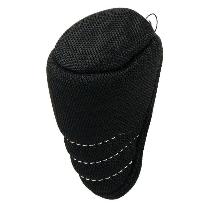 Car Universal Black Nonslip Cotton Gear Hand Shift Knob Cover