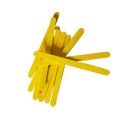 500 Sticks, Yellow Popsicle Sticks 4 Inch Wood Craft Sticks, School Bus Crafts Garden Markers, by CraftySticks. 