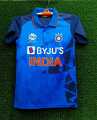 New India Jersey - short Sleeve Collar Cricket Jersey.
