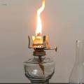 Oil Lamp Burner Wick Holder Oil Lamp Chimney Holder Lamp Seal Fitting DIY with Lamp Wick for Desktop. 