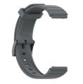18mm Replacement Silicone Solid Color Watchband Strap For Smartwatch.