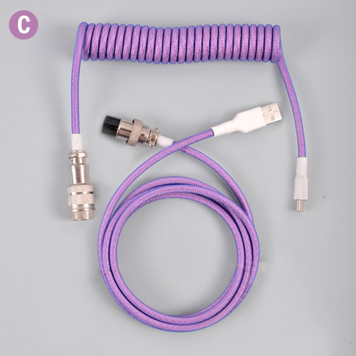 Type-C%20USB%20Keyboard%20TypeC%20USB%20Cable%20Mechanical%20Keyboard%20Coiled%20Aviator%20Wire%201.5m%20Hudduo%20-%20Image%203