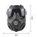 M50 Tactical Mask Full Face Skull Mask For Cosplay Party Costume Halloween Anti-Fog Glasss. 