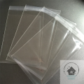 50 Pieces (12"x18") Transparent Crystal Cellophane  Extra Adhesive Large Poly Bag. 