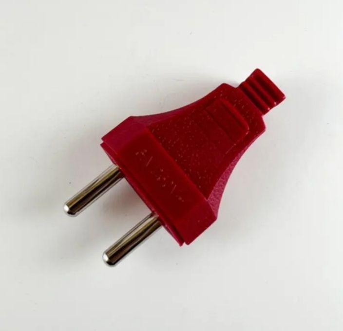 MEP Round Two Pin Plug PVC 2Pics
