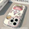 Cute Spongebob Cartoon Patrick Star Bracelet Case For Samsung A12 A15 A05 A05s A14 A13 A55 A02s A24 A10s A34 A03s A35 A25 A03 A51 A34 M12 A54 M01S Luxury Mirror Make Up Soft Case.