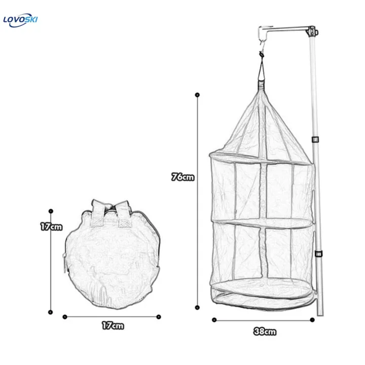 Hanging%20Drying%20Netting%20Foldable%20Fish%20Drying%20Net%20for%20Plants%20Underwear%203%20Layer%20-%20Image%206