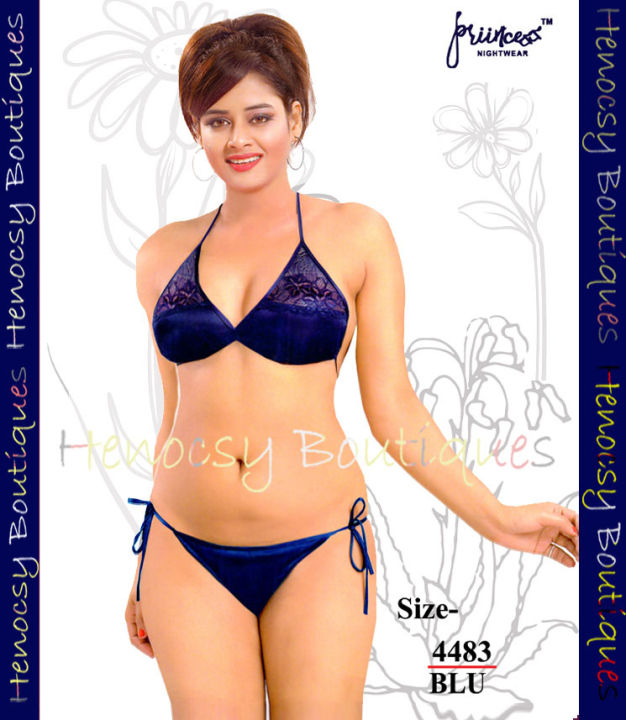 Women's%20Bikini%20Set%20Best%20Quality%20Swimwear%20Bandage%20Halter%20Neck%20Push%20up%20Side%20Tie%20High%20Waist%20Bottoms%20-%20Image%203