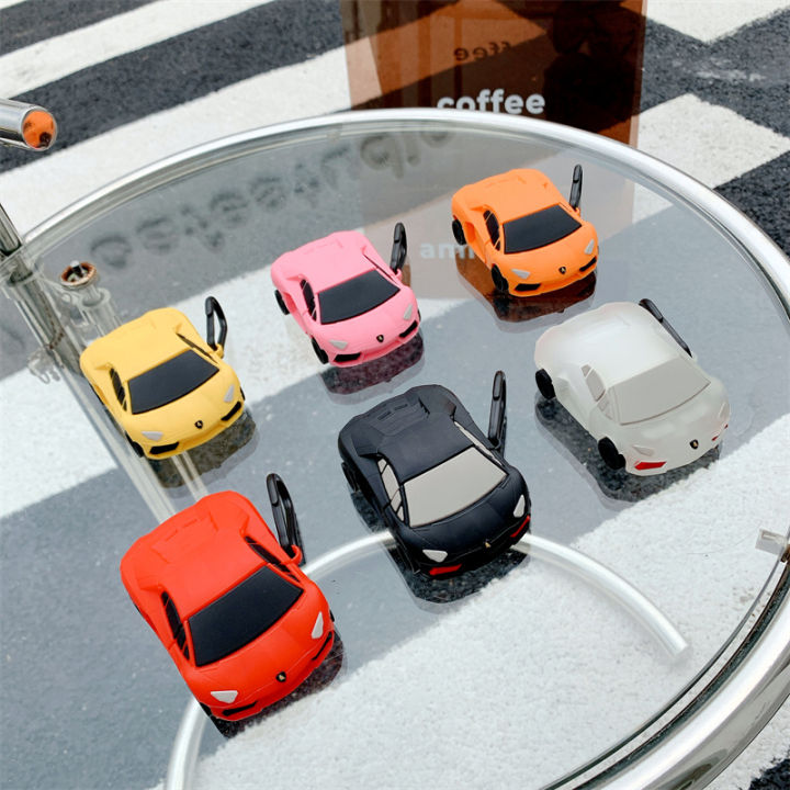 3D Sports Car Silicone Earphone Case For Airpods Pro Cool