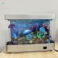 Aquarium Mood Lamp Tropical Night Light for Indoor Kids Room Bedroom. 