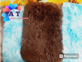 4 Pcs Paposh Feather Touch sheepskin Floor Mat rugs for Bedroom Standard Multicolour Door Mat Paposh. 