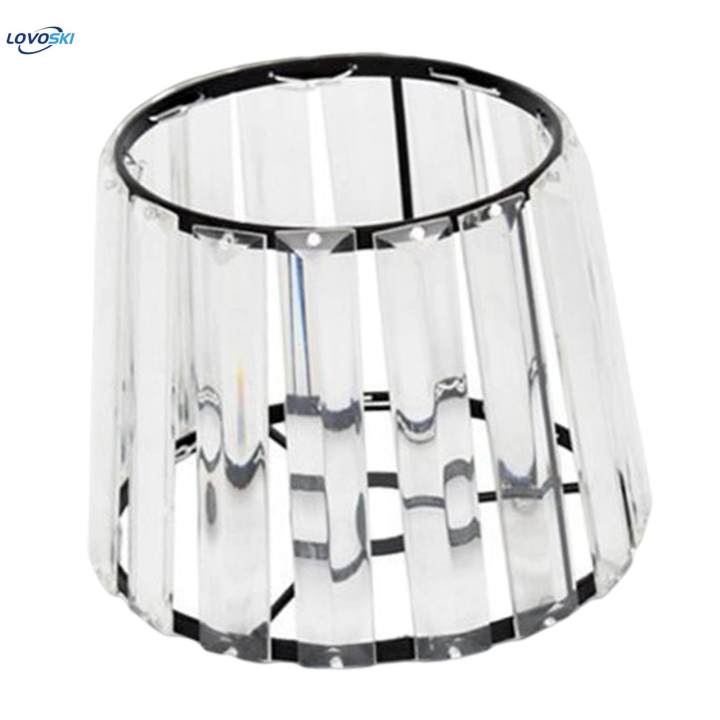 2Pcs%20Crystal%20Lampshade%20Chandelier%20Ceiling%20Fixture%20Lamp%20Shade%20Black%20-%20Image%203