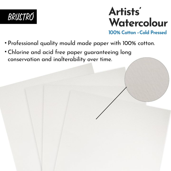 BRUSTRO%20Artist%20100%25%20Cotton%20Watercolour%20Pad%20Cold%20Pressed%20300%20GSM%20A4-12%20Sheets%20-%20Image%206