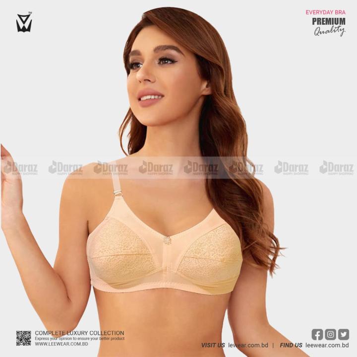 LeeWear Indian Everyday All Over Full Lace Wire free Bra BR23104-01