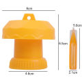 1Pc/Set Plastic Trap Catcher Insect Control Farm Orchard Fruit Fly Trap Cap Can Be Matched With Water Bottle. 