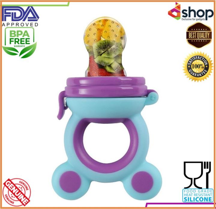 Baby Pacifier Fresh Food Nibbler Kids Fruit Feeder Nipples Feeding Baby Teat Pacifier Bottles