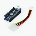 OULLX SATA IDE Adapter 40 Pin IDE to SATA Connector 3.5 HDD IDE/PATA Hard Disk Adapter Converter With 7Pin-SATA Data Cable. 