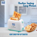 KENT - Elevate Your Breakfast Game with Crisp Pop-Up Toaster Enjoy Perfectly Golden Toasts Every Morning with KENT's Precision Engineering. 